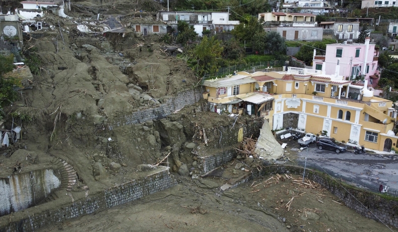 Seven Persons Were Killed By a Landslide on The Italian Island of Ischia